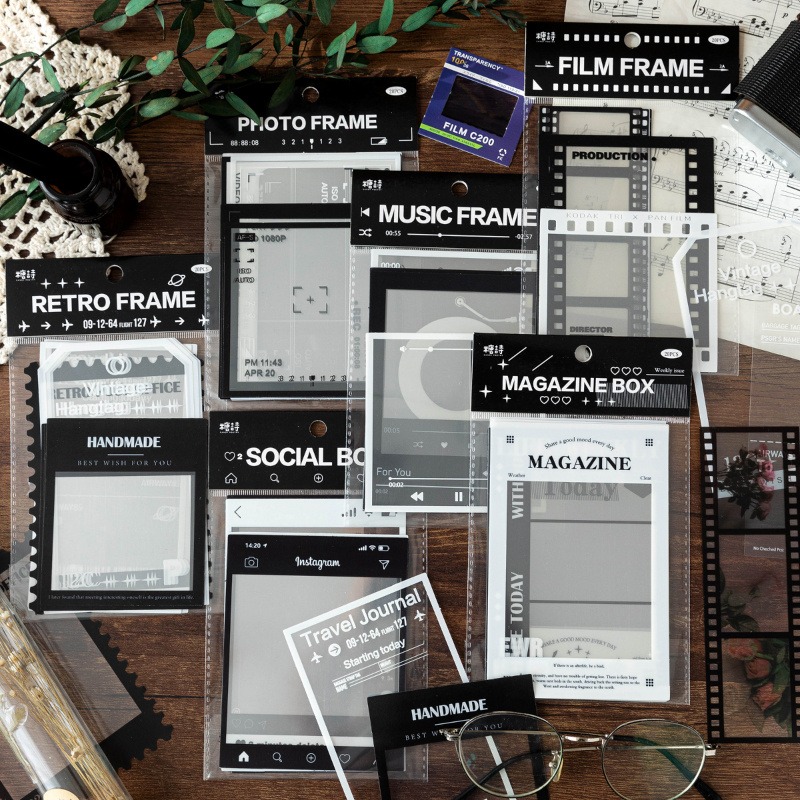 Photography Journal - 6 Pack of 90 Classic Retro