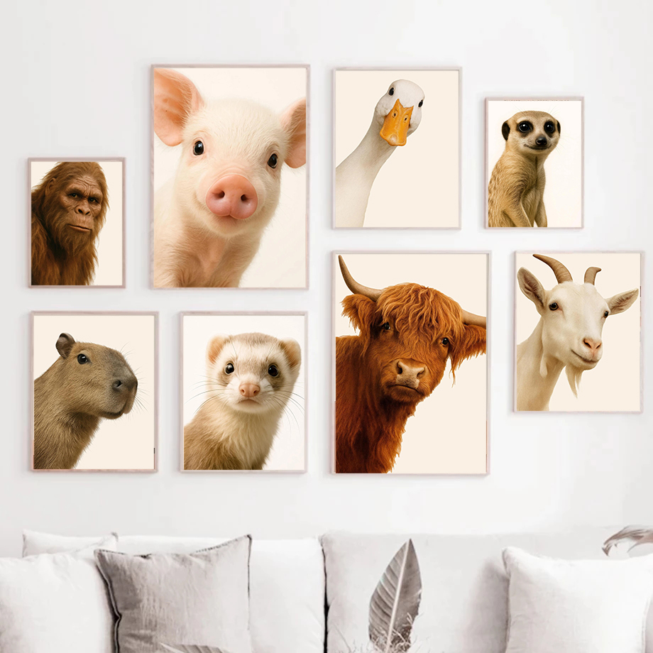 Photography Interest - 1pc frameless canvas painting Interesting And