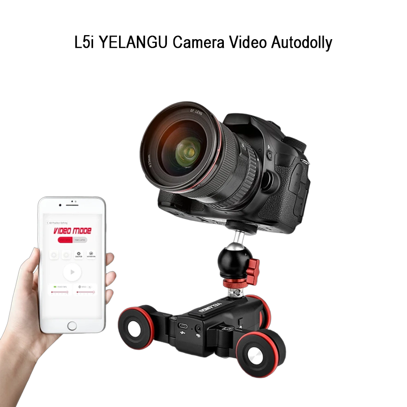 Camera Slider Rail - YELANGU L5 Motorized Camera Slider Automatic