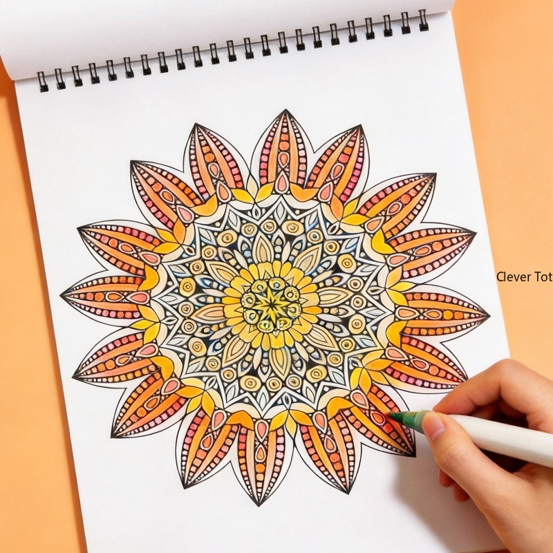 Photography Book - Coloring Book Healing Meditation Picture Book,