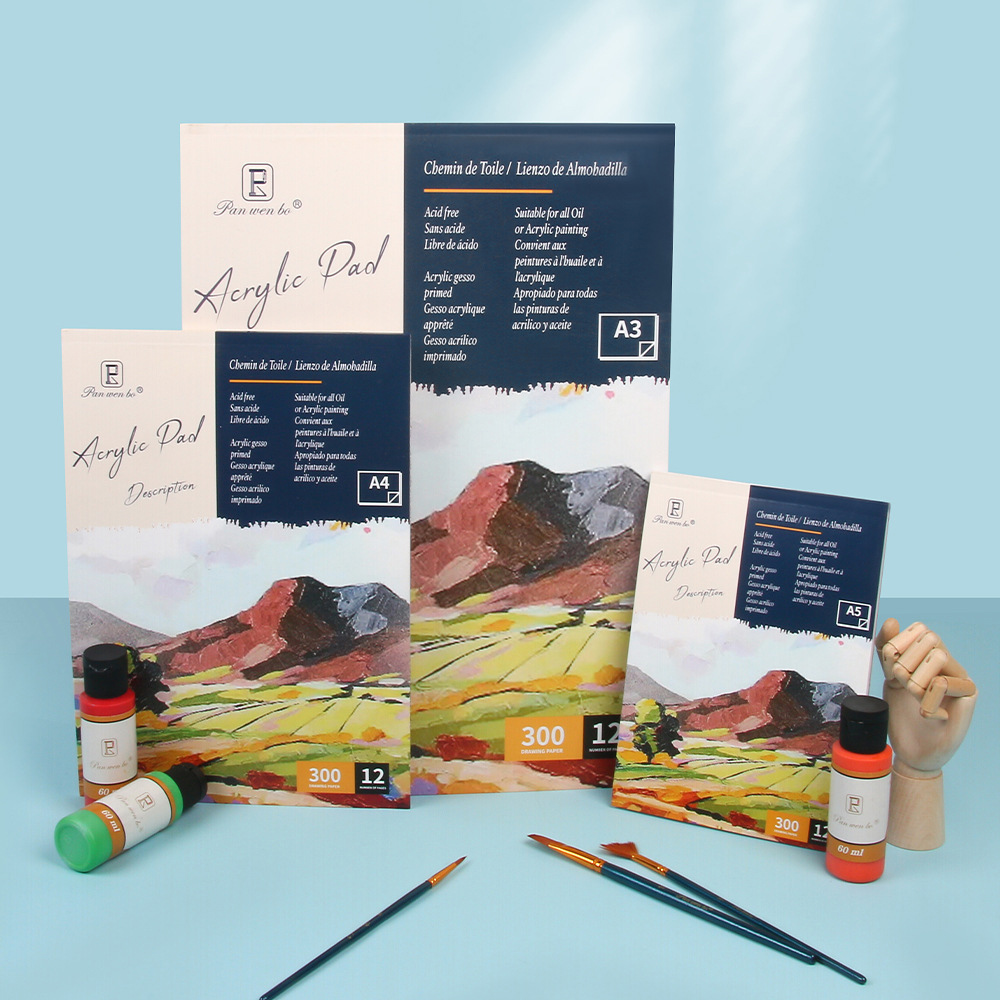 Photography Book - 300GSM Acrylic Painting Sketchbook for Artists