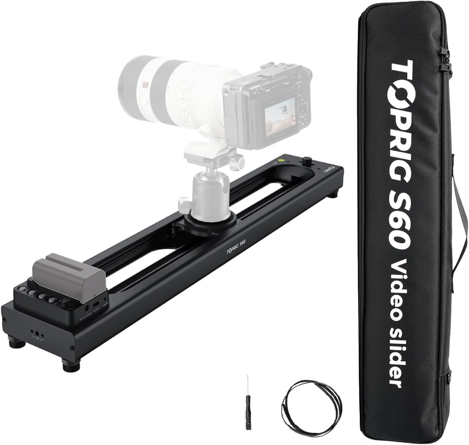 Camera Slider Rail - Accsoon Toprig S40 Motorized Slider Wireless