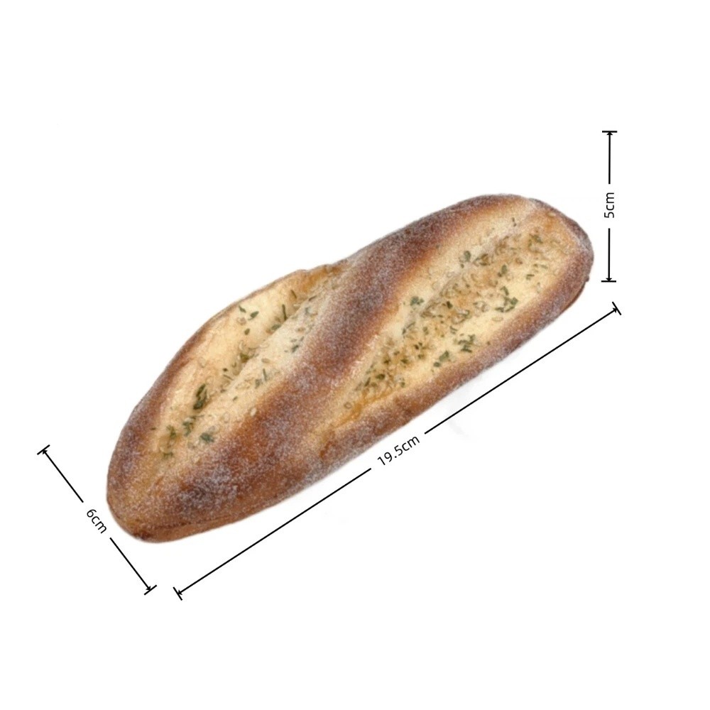 Photography Interest - Durable Soft PU Faux Bread Realistic