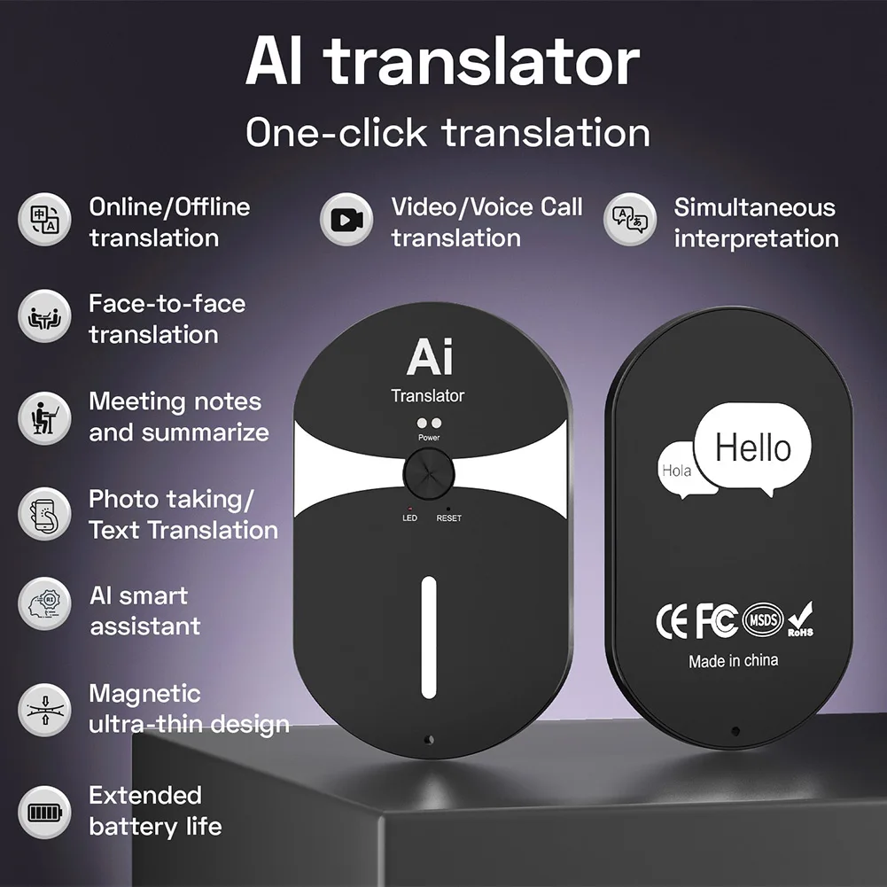 AI Language Translator Device  - đánh giá và giá Photography Translate