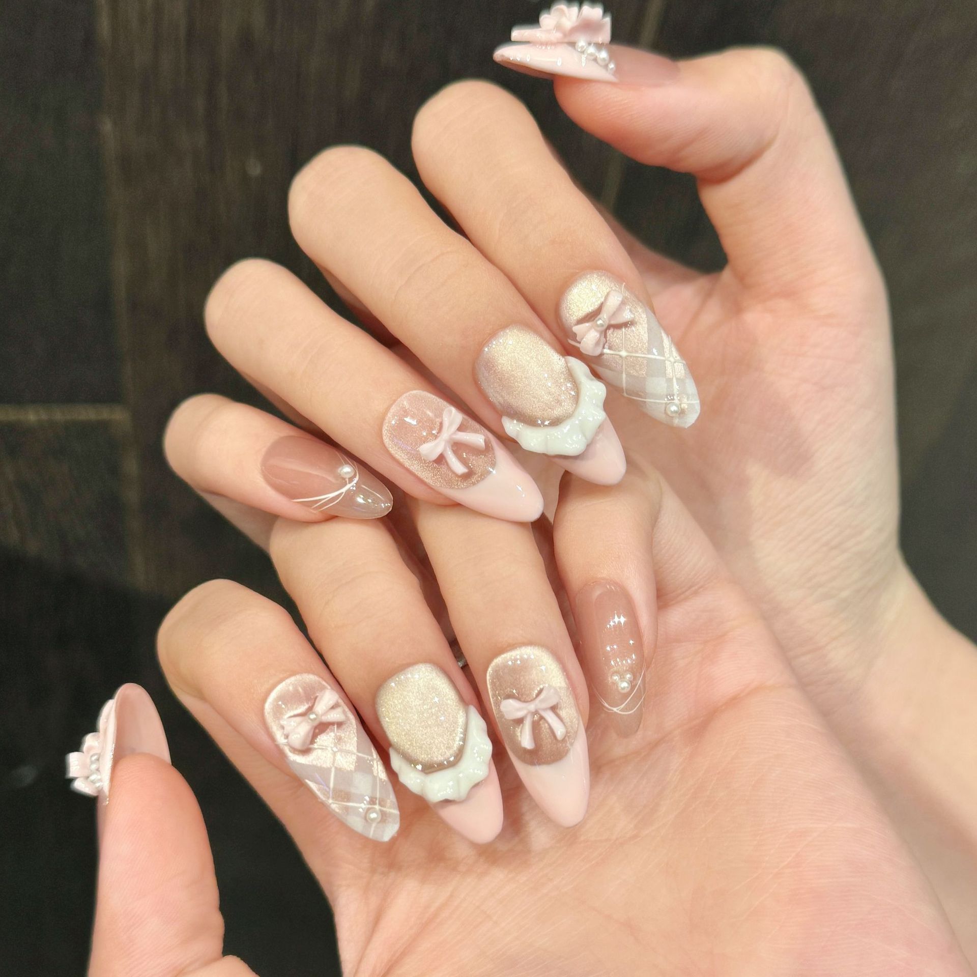 10pcs Handmade Press on Nails  - đánh giá và giá Photography Tips