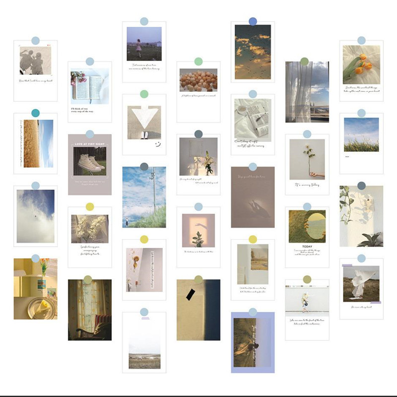 30Pcs Aesthetic INS Living Pos - đánh giá và giá Photography Studio