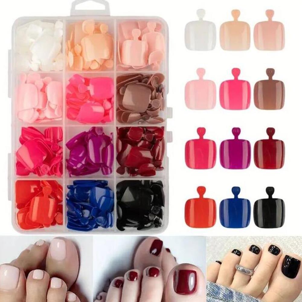 96/288Pcs Solid Color Press On - đánh giá và giá Photography Tips