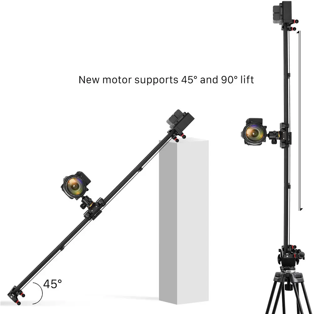 GVM GT-120WD 47inch Motorized  - đánh giá và giá Camera Slider Rail