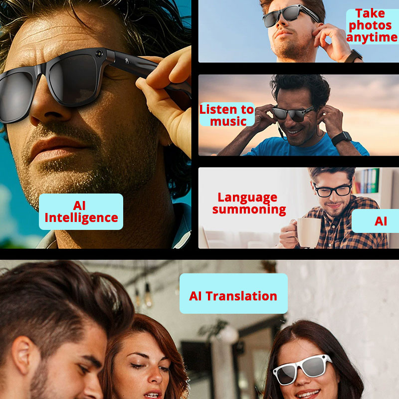 AI Shooting Glasses Wireless V - đánh giá và giá Photography Translate