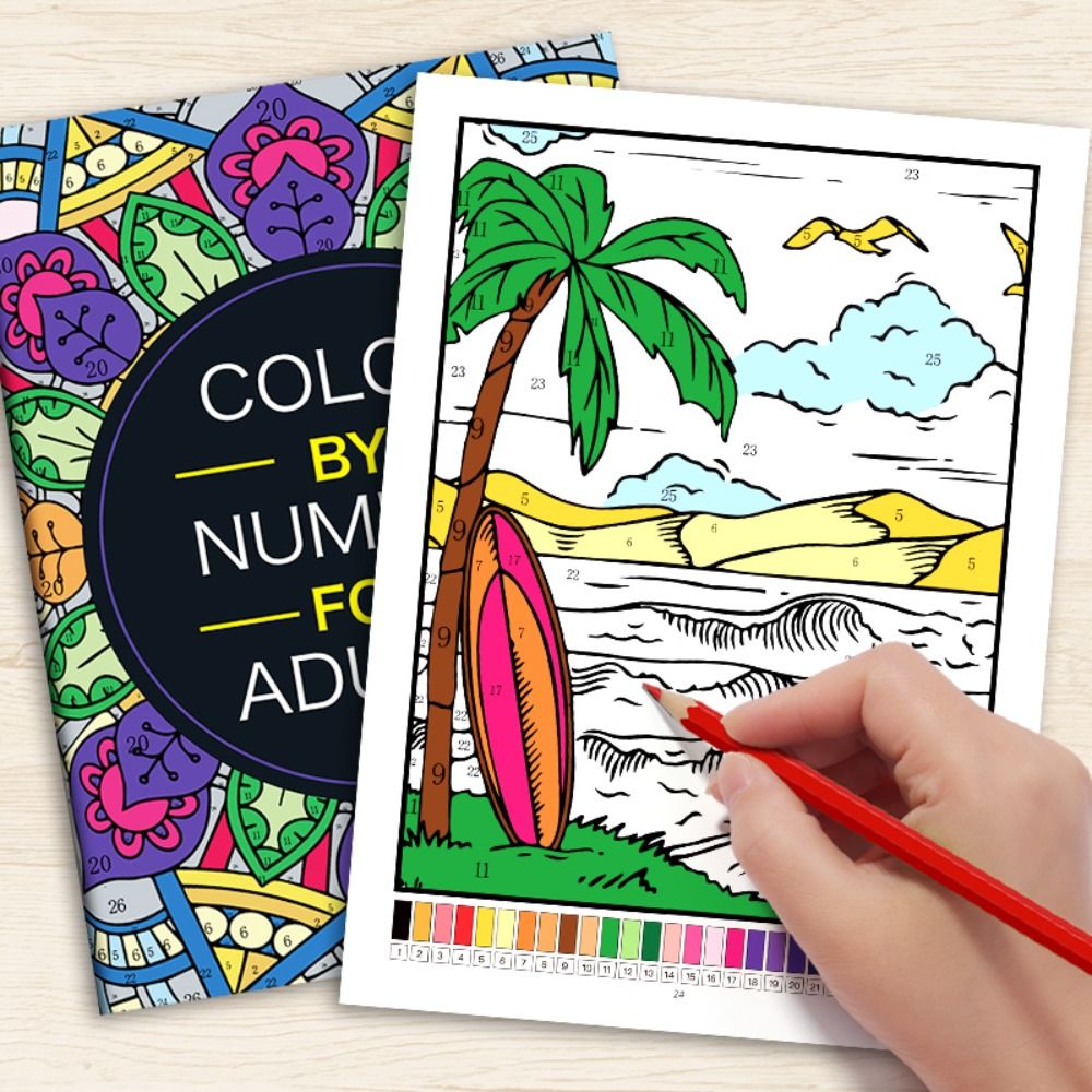 DIY Painting Color By Number B - đánh giá và giá Photography Book
