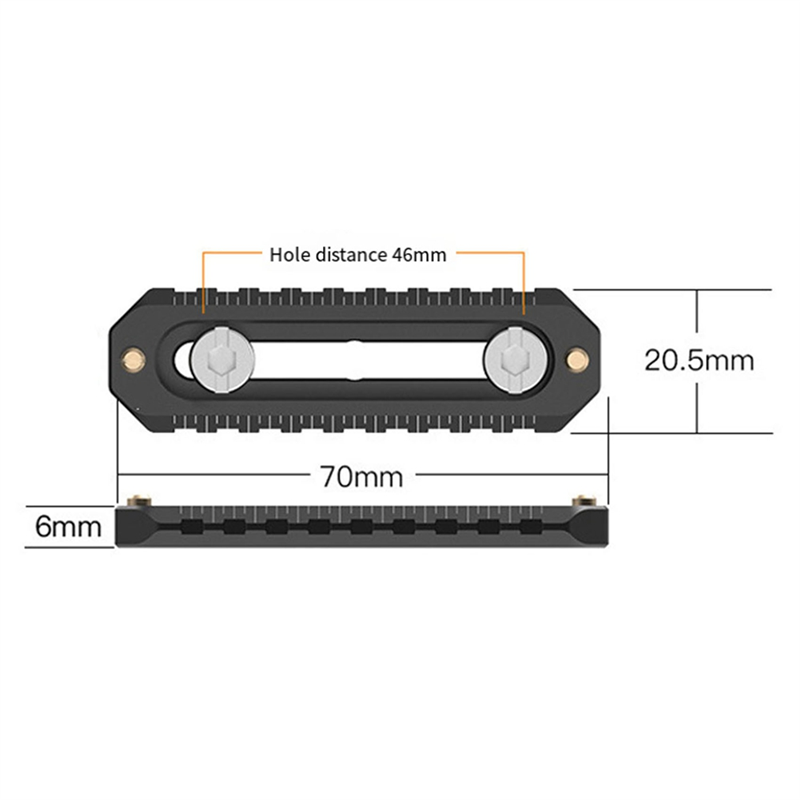 A72Z Quick Release Safety Rail - đánh giá và giá Camera Slider Rail