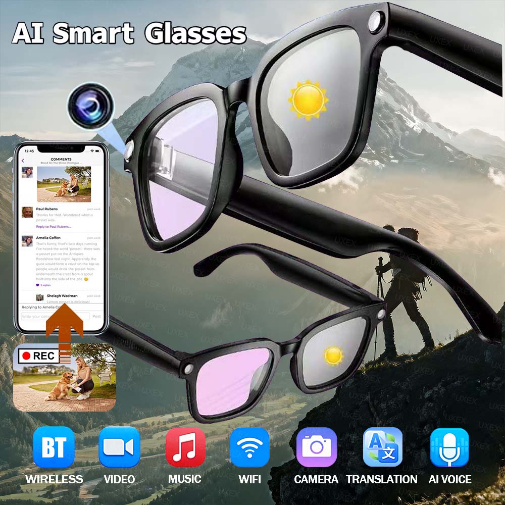 Women Smart Camera Glasses Pho - đánh giá và giá Photography Translate