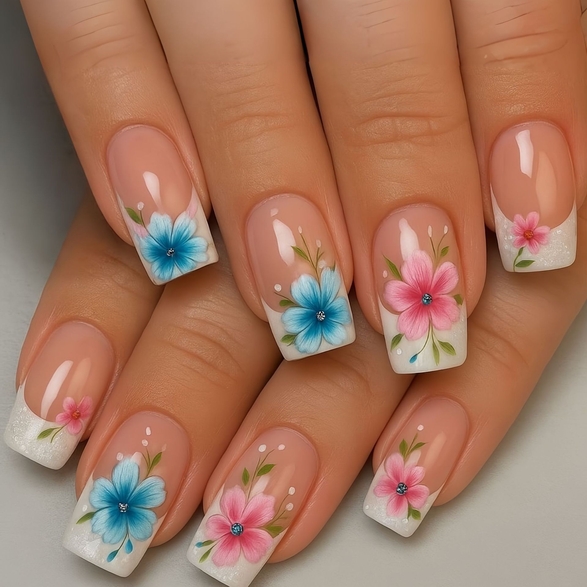 Short Medium fake nails for wo - đánh giá và giá Photography Tips