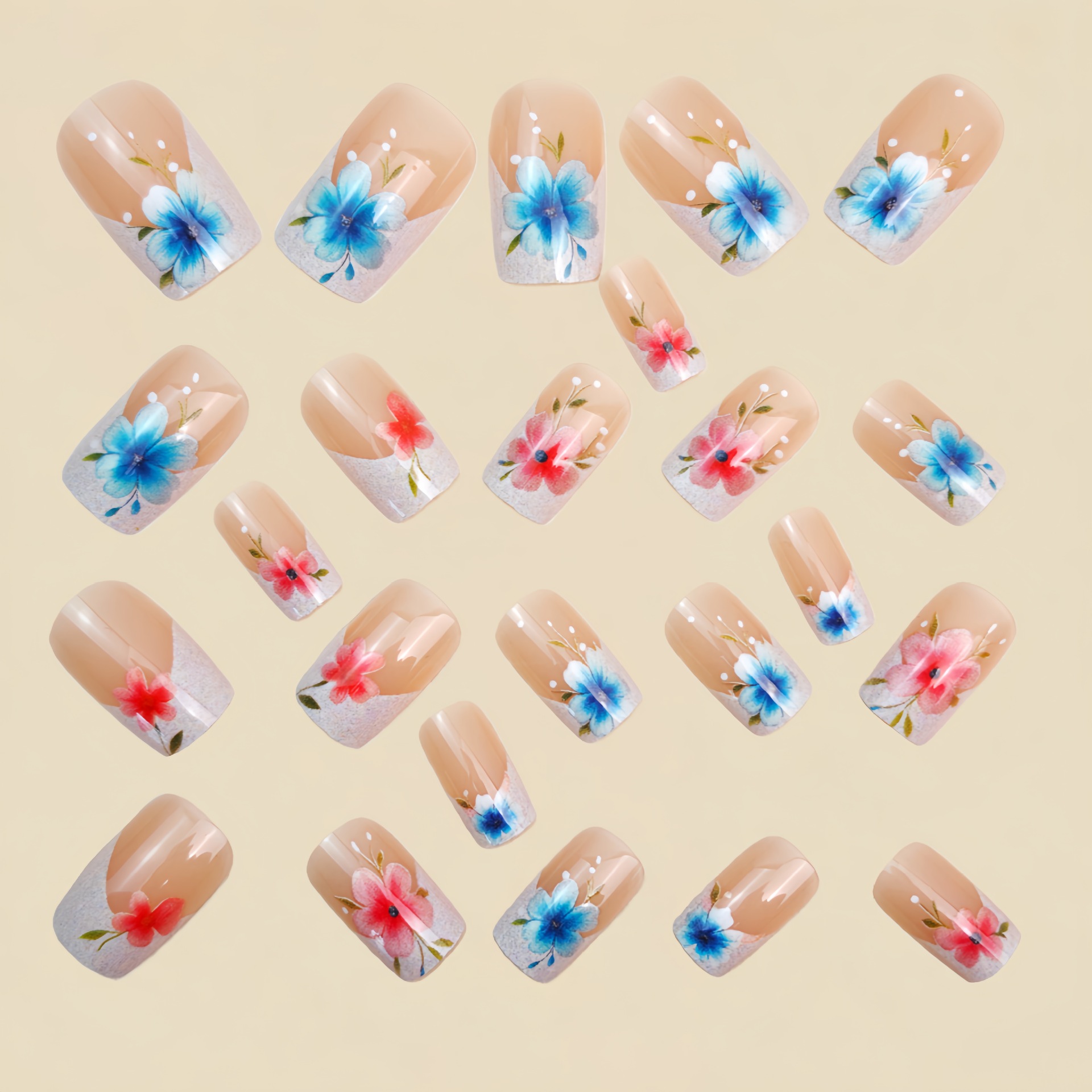Short Medium fake nails for wo - đánh giá và giá Photography Tips