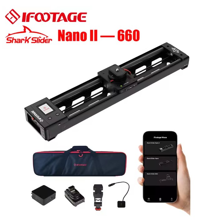 IFOOTAGE Shark Slider Nano II  - đánh giá và giá Camera Slider Rail