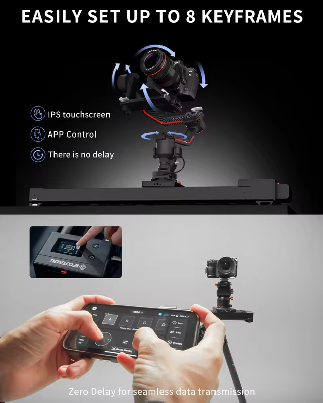 IFOOTAGE Shark Slider Nano II  - đánh giá và giá Camera Slider Rail