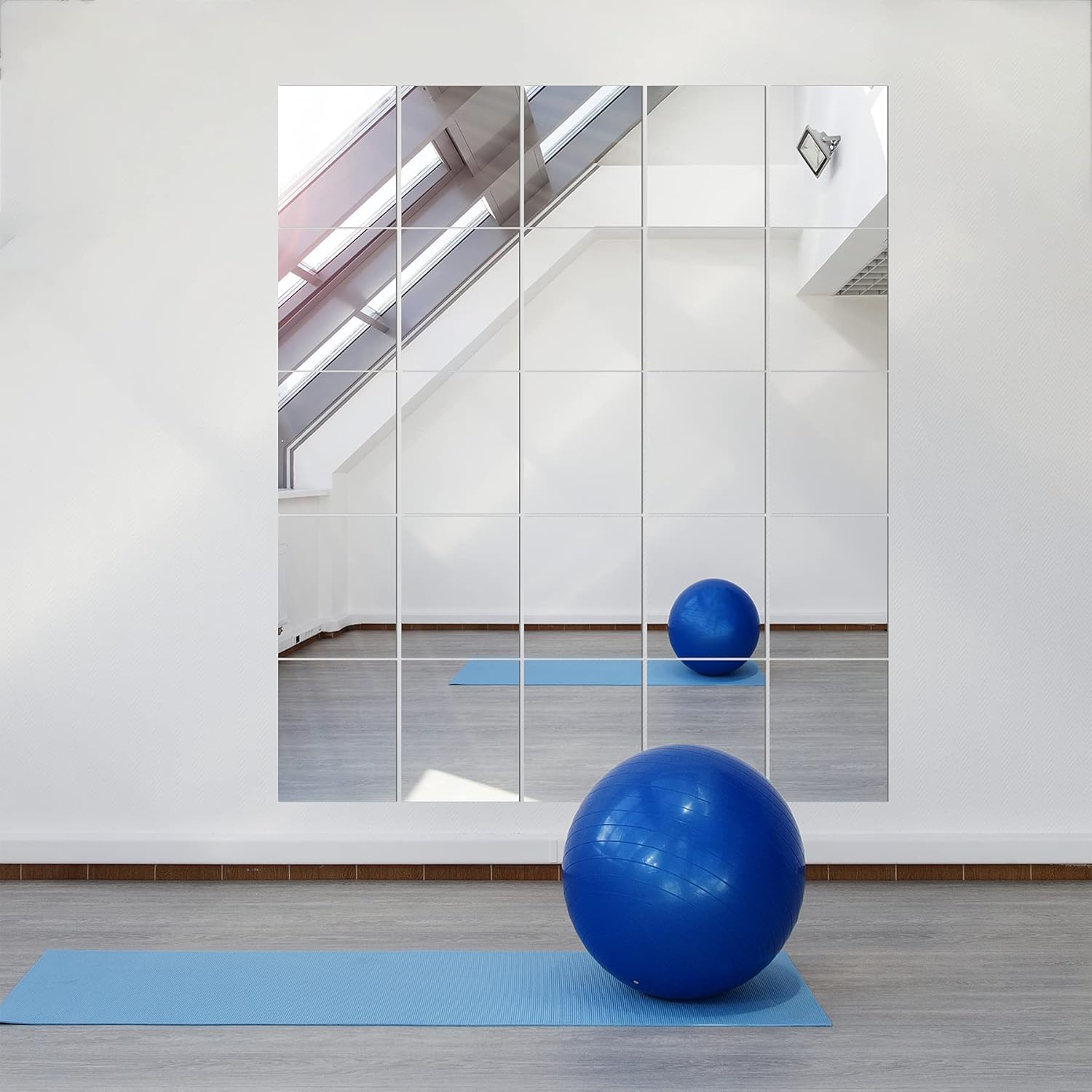 35*30cm Silver Acrylic Mirror  - đánh giá và giá Photography Yoga