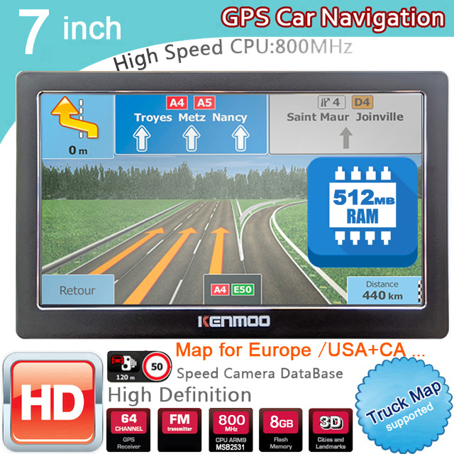 7 Inch HD GPS Portable Navigat - đánh giá và giá Photograph Mp3