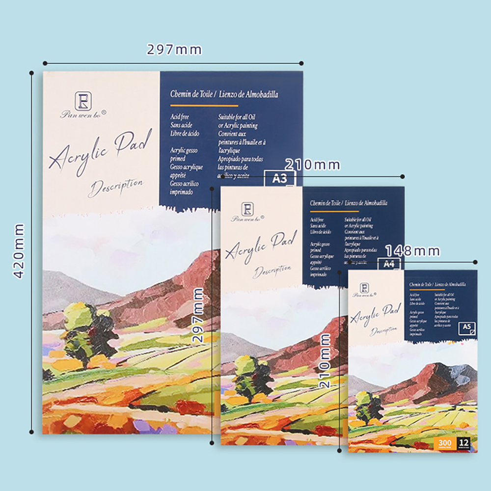 300GSM Acrylic Painting Sketch - đánh giá và giá Photography Book