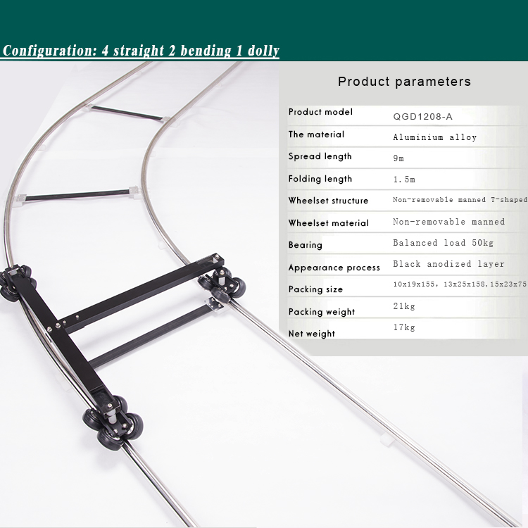 Twzz 6M Camera Phim Đường Sắt  - đánh giá và giá Camera Slider Rail