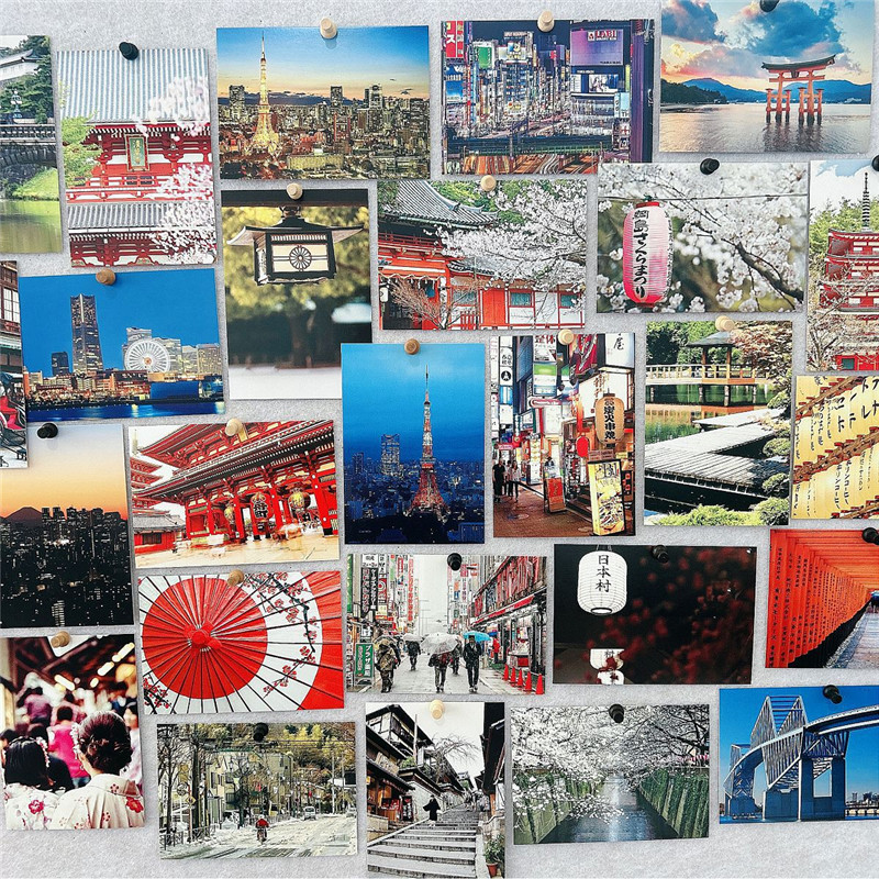 30Pcs 10x14cm Travel Landscape - đánh giá và giá Photography Journal